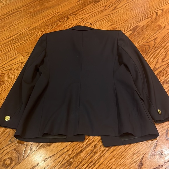 Jones New York Woman’s Navy Wool Blazer Size 8 - Picture 4 of 6